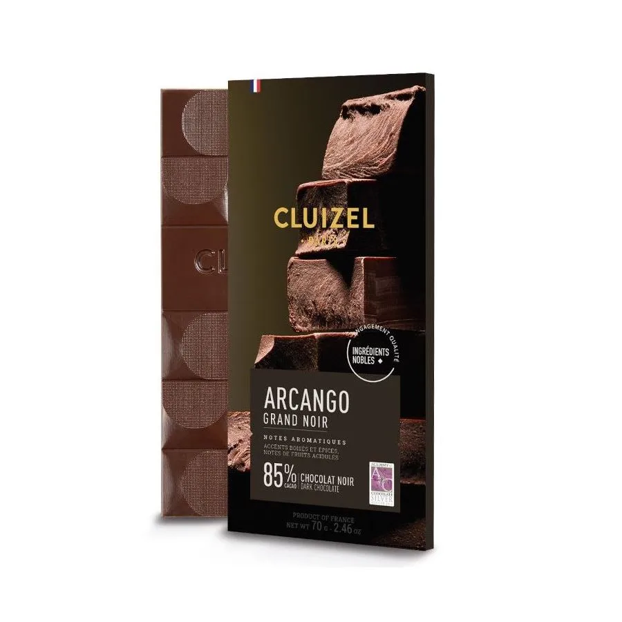Čokoláda Michel Cluizel Arcango Grand Noir 85%