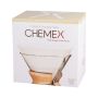 Paper filters specially designed for the preparation of filter coffee in Chemex. Package content: 100pcs.