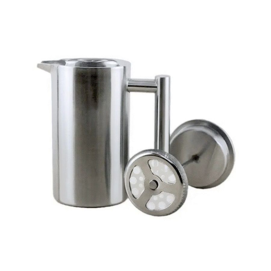 Stainless steel frenchpress 350ml Kaffia - Silver