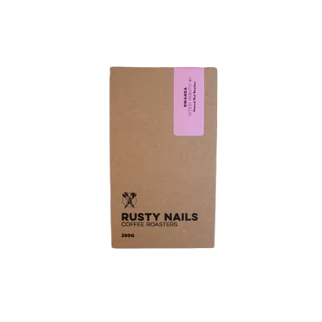 Káva Rusty Nails Rwanda Gitesi Imbuto, 250g