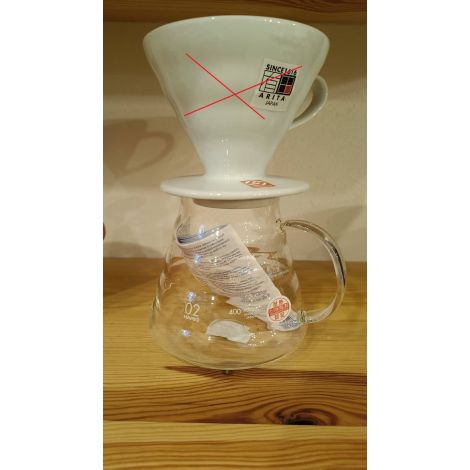 Hario V60 Range Server 600ml WITHOUT CAP / DISCOUNT