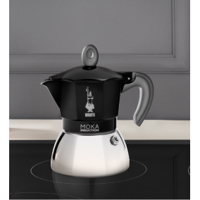 Bialetti Moka Induction 4 šálky černá NEW 2