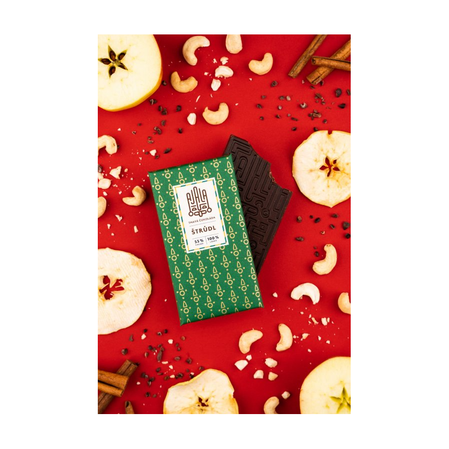 Čokoláda Ajala Štrúdl 53 %