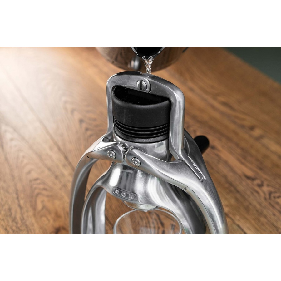 Coffee maker ROK espressogc silver