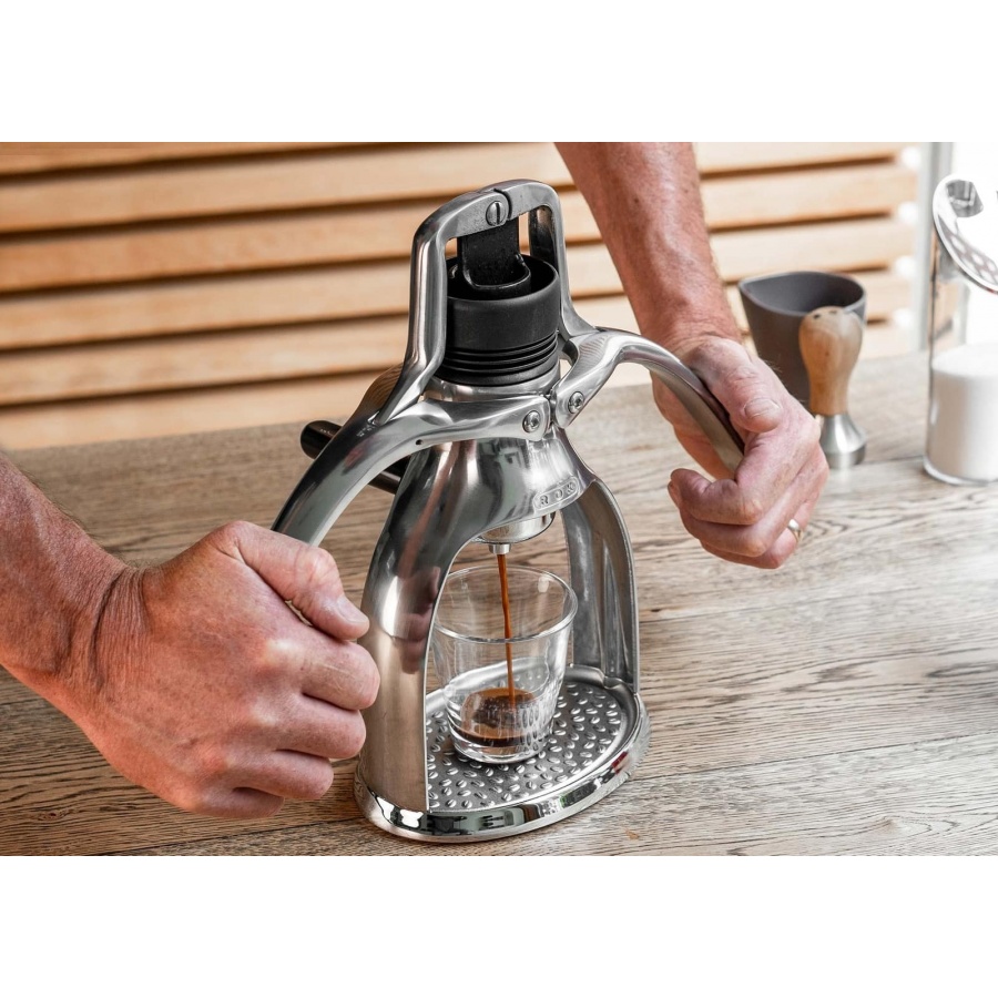 Coffee maker ROK espressogc silver