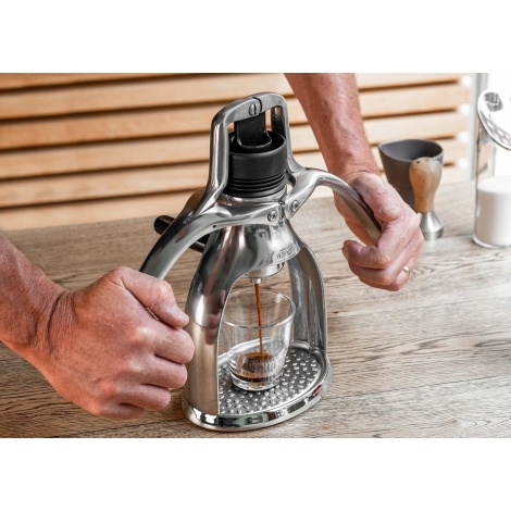 Coffee maker ROK espressogc silver