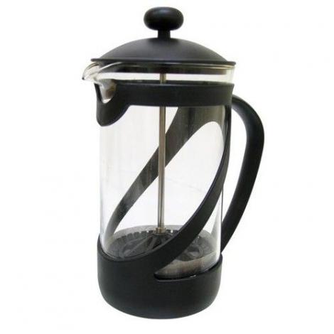 French press 600ml teapot (black)