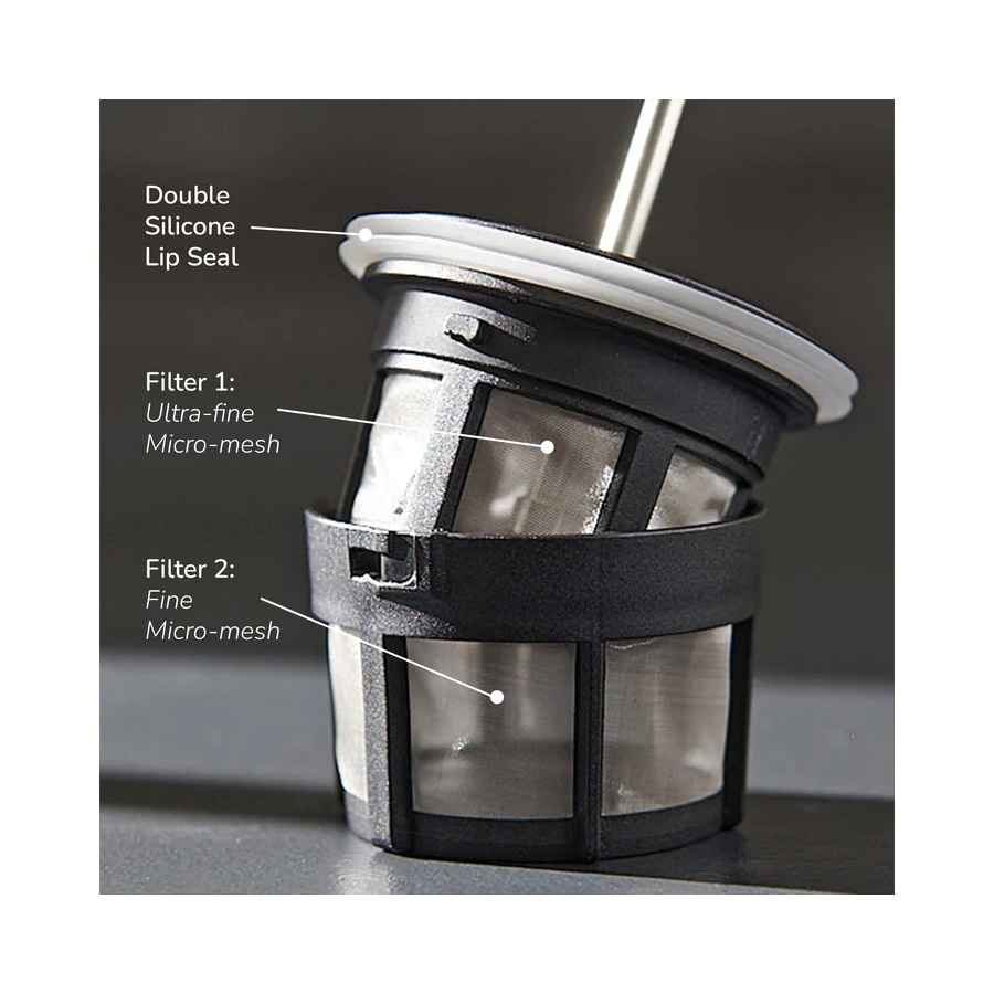 Frenchpress Espro P1 Travel Press 300ml stříbrný