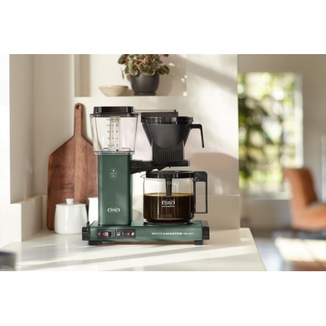 Moccamaster KBG Select FOREST GREEN coffee machine