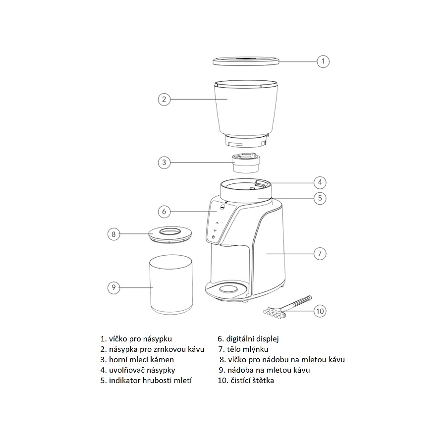 Wilfa Balance grinder CG1B-275