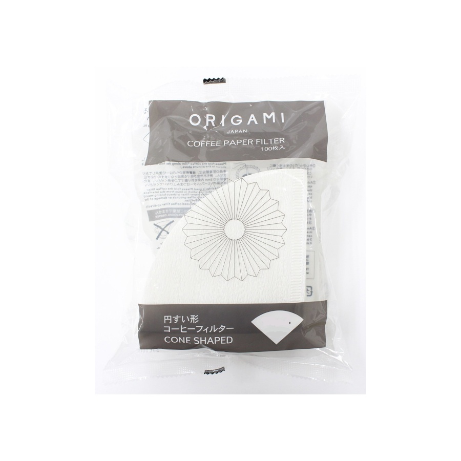 Paper filters ORIGAMI M, 100pcs