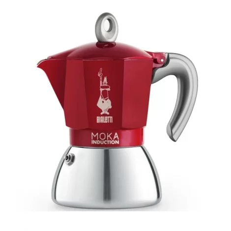 Bialetti Moka Induction 6 cups red NEW