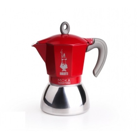 Bialetti Moka Induction 6 šálků červená NEW 2
