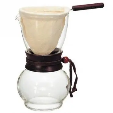 Hario Woodneck DPW-3 Drip Pot for 4 cups