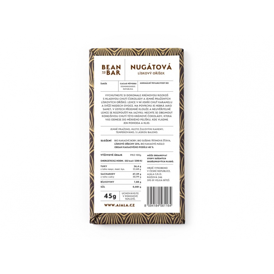 Chocolate Ajala 48% Nougat Hazelnut