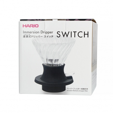 Hario Immersion Switch V60-02 dripper z filtrami