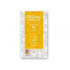 Czekolada Mieszana czekolada, biała czekolada z wanilią, 40%