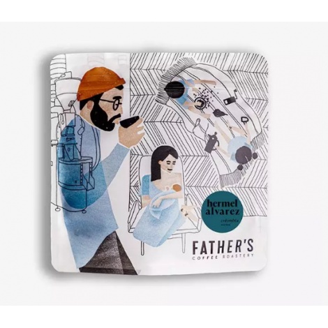 Fathers Coffee Kolumbie – Hermel Alvarez Washed 300g