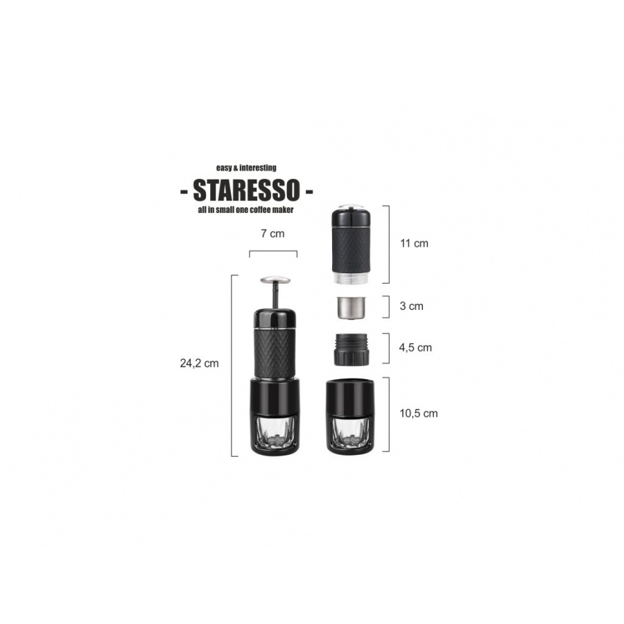 Staresso Classic coffee maker (SP-200) black