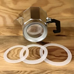 Sealing Kaffia aluminium coffee machine 12 cups