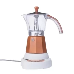 G.A.T. Vintage 4-6 electric moka kettle brown - USED / DISCOUNT