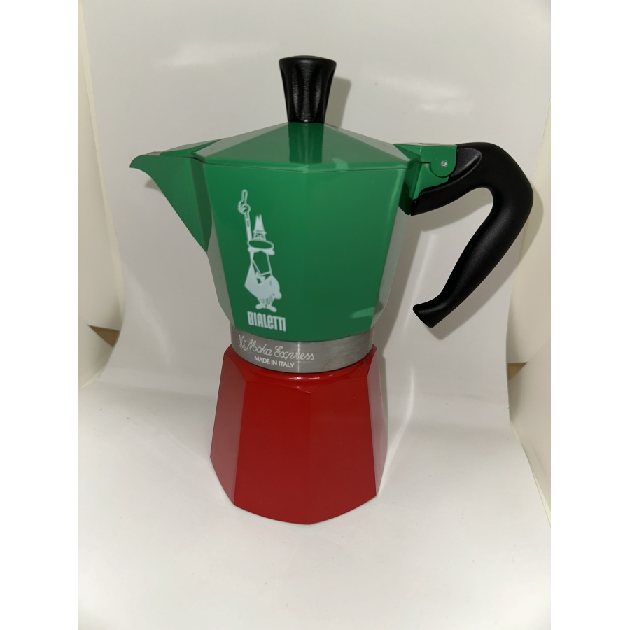 Bialetti Moka Express Italia 6 - POUŽITÁ/SLEVA