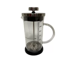 French press 350ml black stainless steel