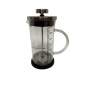 Simple black frenchpress kettle with a capacity of 350ml for flawless preparation of filter coffee with a full body.