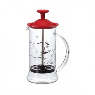 French press Hario Slim S red (CPSS-2-R)