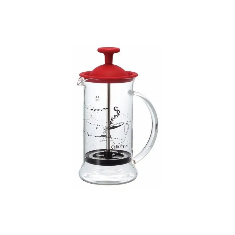 French press Hario Slim S red (CPSS-2-R)
