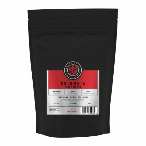 Rebelbean Kolumbie PABLO MUÑOZ 250g