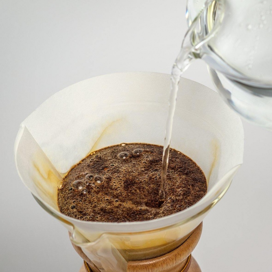 Chemex paper filters 6-10 cups - white Unfolded