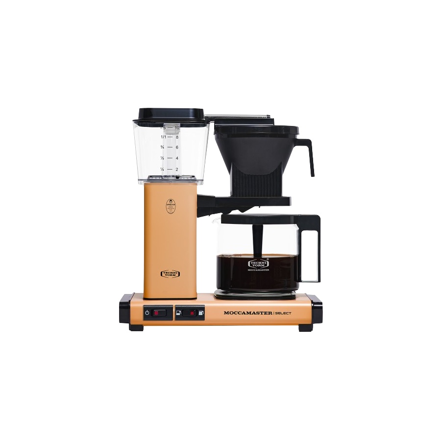 Moccamaster KBG Select Apricot coffee machine