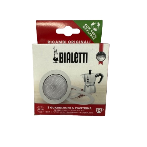 Bialetti Aluminum Coffee Maker Gasket (3–4 Cups)