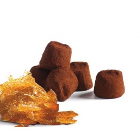 Mathez Fantaisie cocoa truffles with salted caramel 500 g