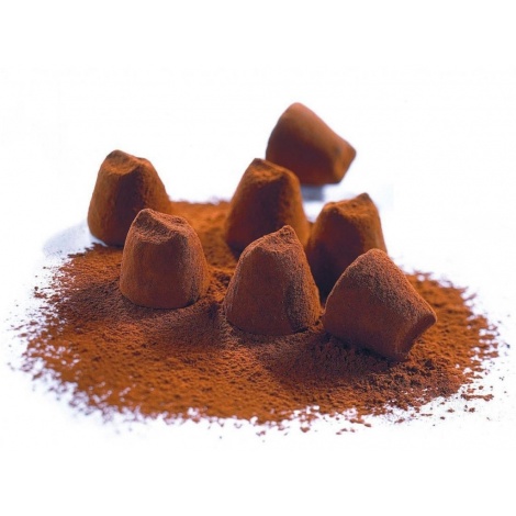 Cocoa truffle with salted caramel Mathez Truffee's & CO