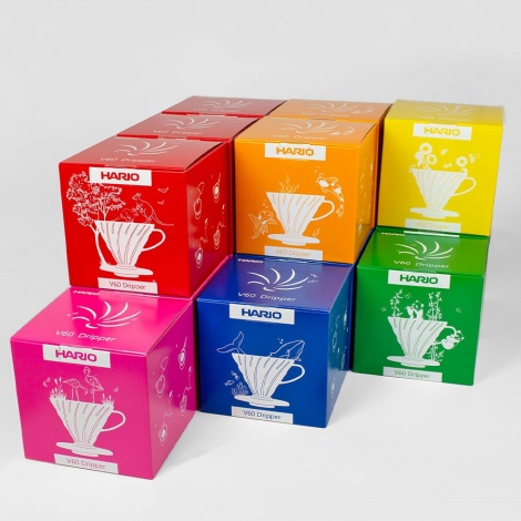 Hario Dripper V60 -02T Pink - plastový