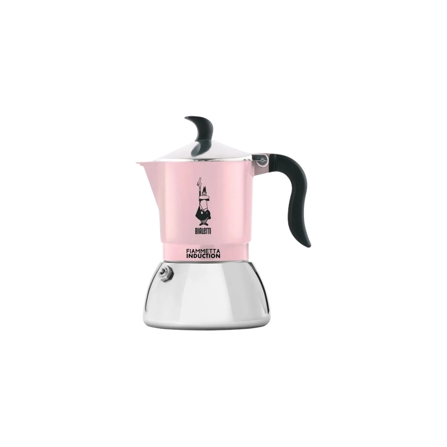 Bialetti Moka Induction Fiammetta -  2 šálky růžová NEW