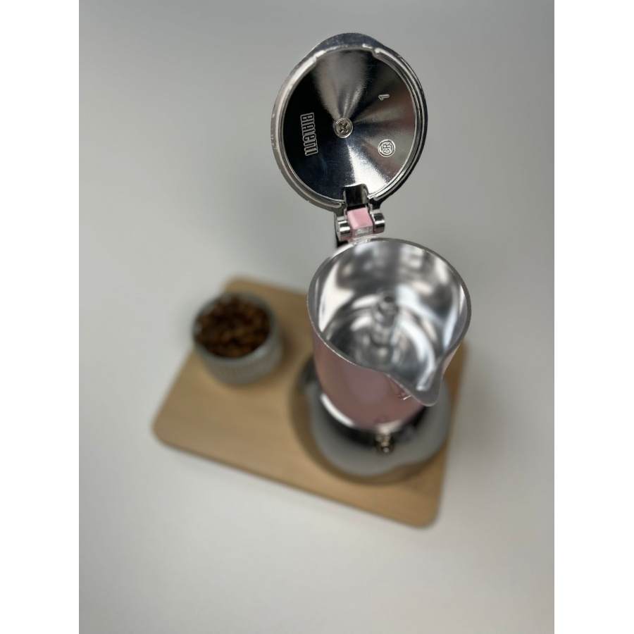 Bialetti Moka Induction Fiammetta -  2 šálky růžová NEW