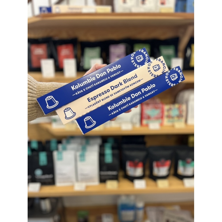 Kafe Francin ESPRESSO KAPSLE KOLUMBIE DON PABLO