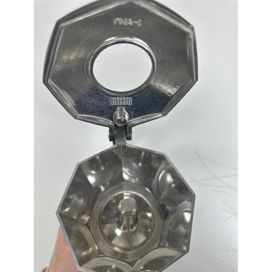 Moka konvice Bialetti Brikka Induction 4 šedá POUŽITÁ/ SLEVA