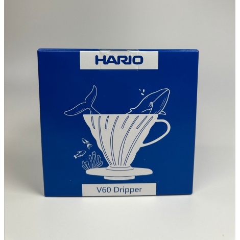 Hario Dripper V60 -02T Ocean Blue - plastový