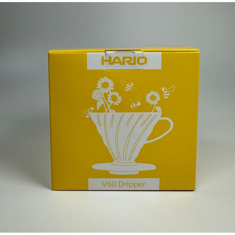 Hario Dripper V60 -02T Sunflower Yellow - plastic