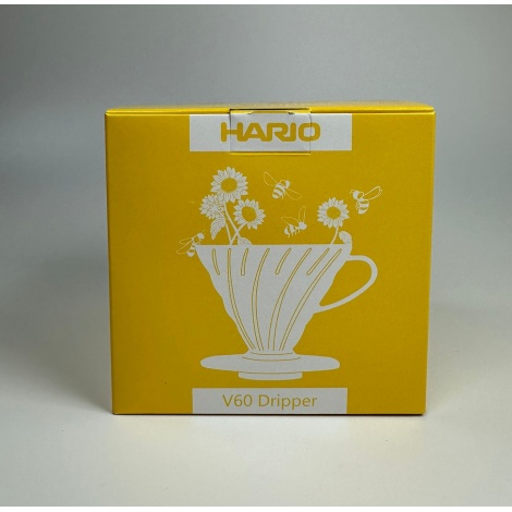 Hario Dripper V60 -02T Sunflower Yellow - plastový