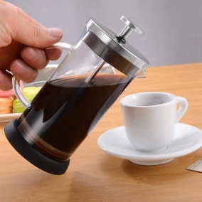 French press 350ml Kaffia black stainless steel 2