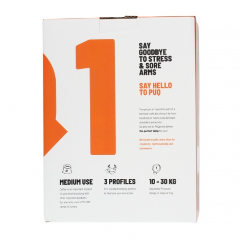 Automatický tamper PUQpress Q1 GEN5 58mm - Matt Black