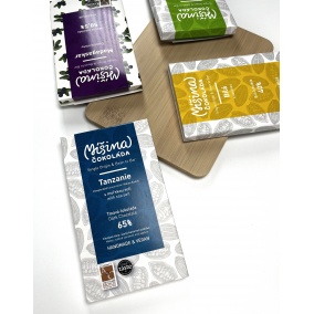 Chocolate Mixed chocolate, Tanzania with sea salt, 65% 2