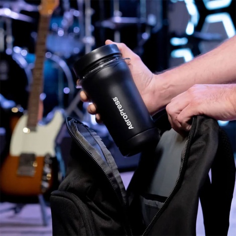 Aeropress GO Plus Travel System - černý