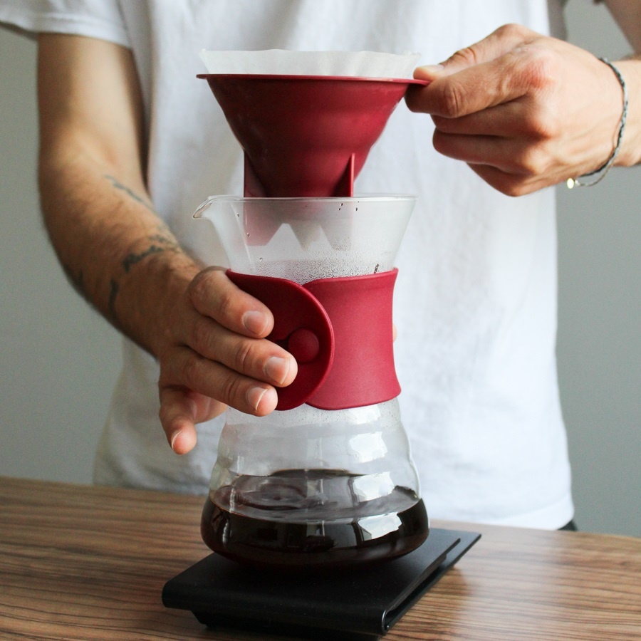 Hario V60 Drip Decanter (VDD-02MIX-RED)