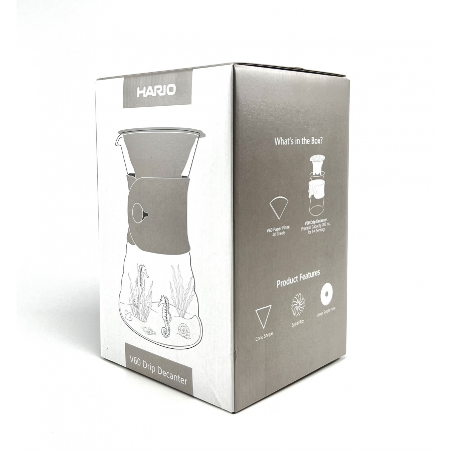 Hario V60 Drip Decanter (VDD-02MIX-GREY)